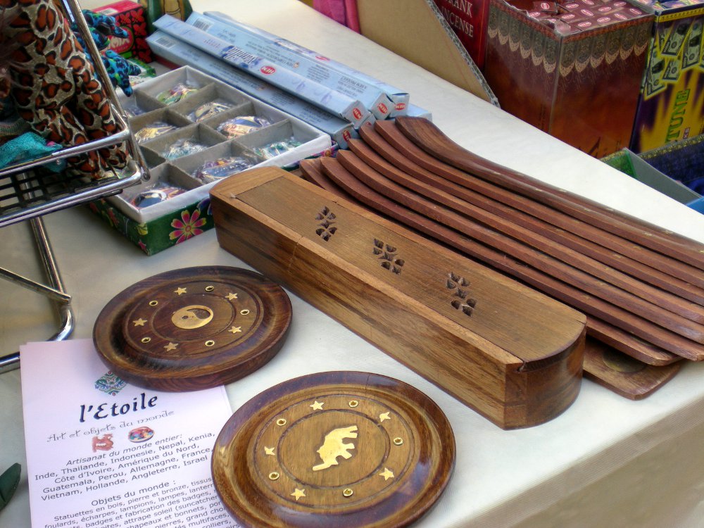 Incense Holders at display